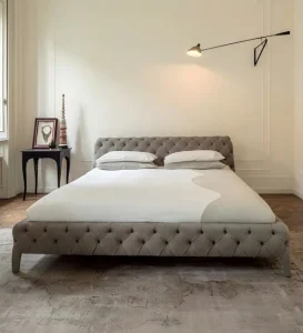 Contemporary PU Leather Bed Frame ND-079