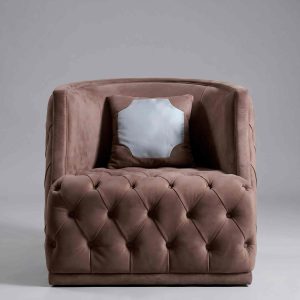 Luxury Velvet Club Accent Chair ND-Z057B#