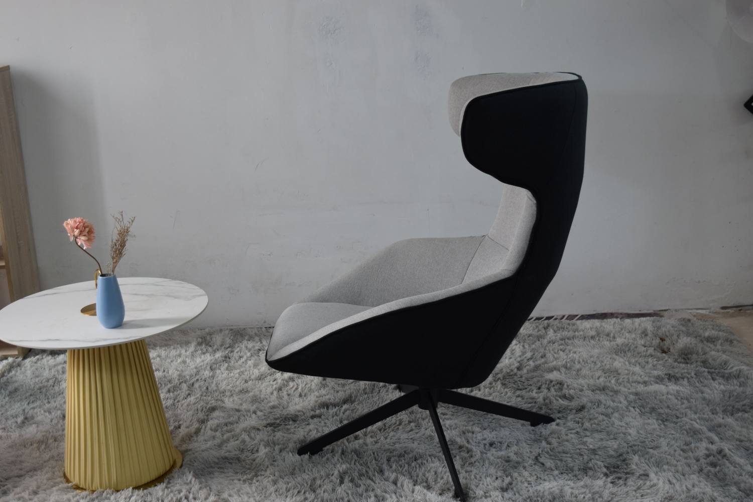 Premium Wingback Accent Chair SY-D8910 - Image 3