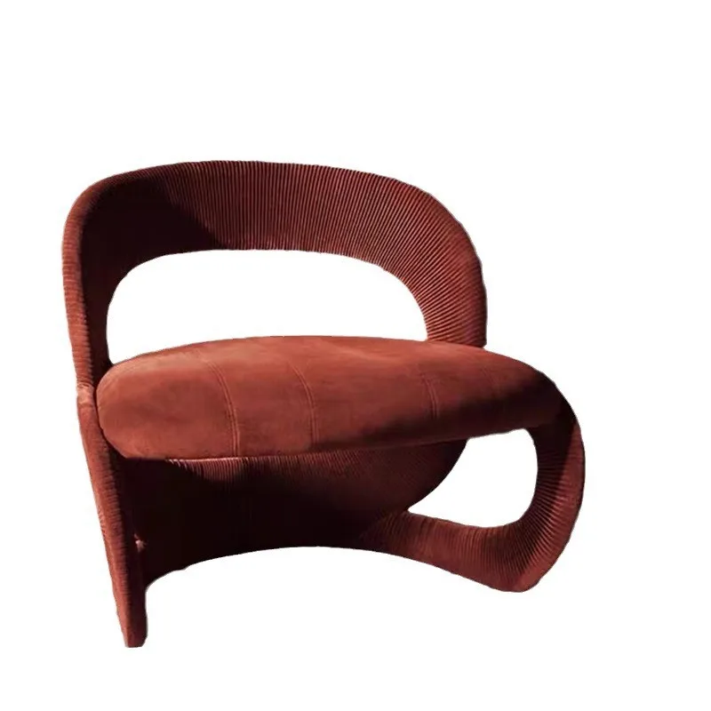 Luxury Velvet Club Accent Chair SY-KF41537 - Image 4