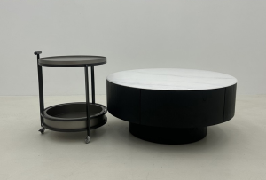 Round Storage Coffee Table Set TJB4072A