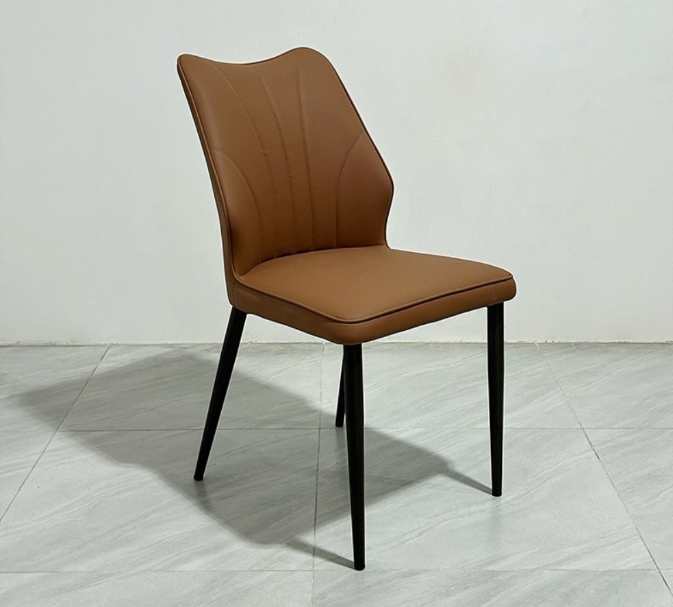 Contemporary upholstered dining chair TJY4470A - view 2