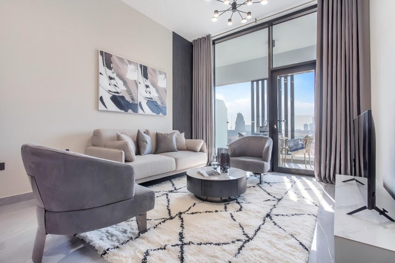 Dubai hotel custom furniture project living room
