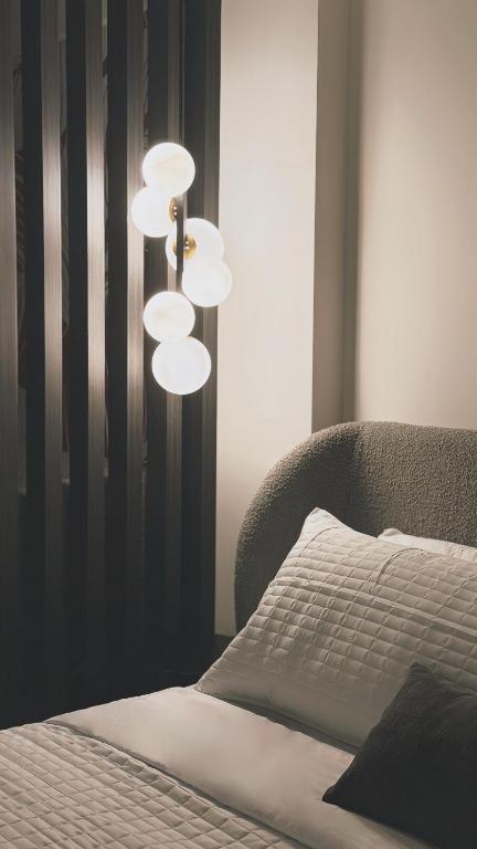 Detail of the installed custom furniture in the Hawaii hotel guest room.