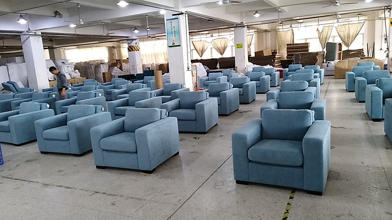 Lanzarote hotel lounge chair production batch