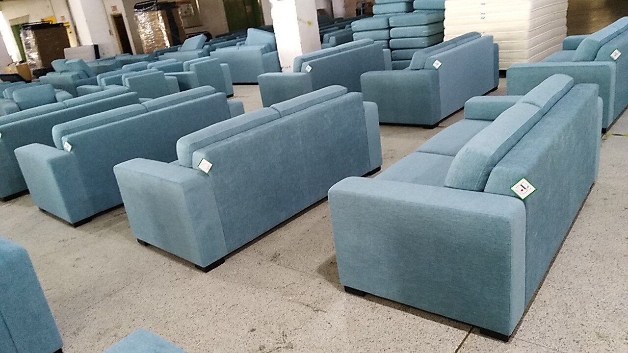 Lanzarote hotel sofa beds in production